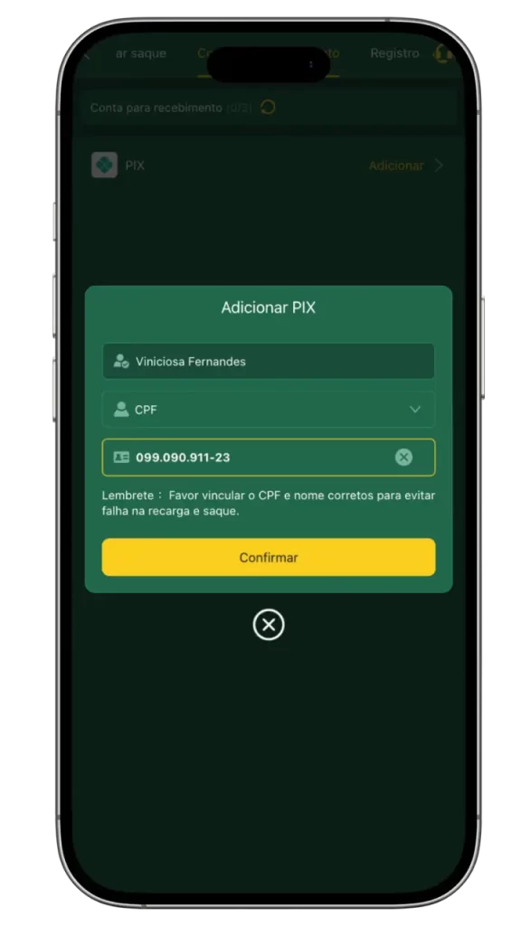 136bet Add Pix Wallet